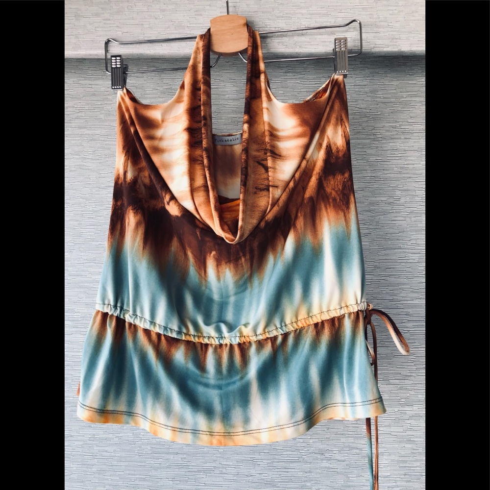 Vintage❣️Funkadelic 🎭 Cowl Neck Halter